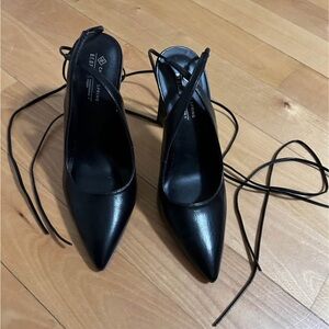 Call It Spring Black Pointed Heels